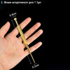 Pure Copper Acupressure Pen - Ear & Body Acupoint Massager, Portable Acupuncture Trigger Point Tool