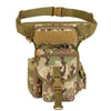 Tactical Drop Leg Thigh Pack 30cm (11.8in) – Waterproof MOLLE Waist Fanny Tool Bag for Motorcycle & Hunting