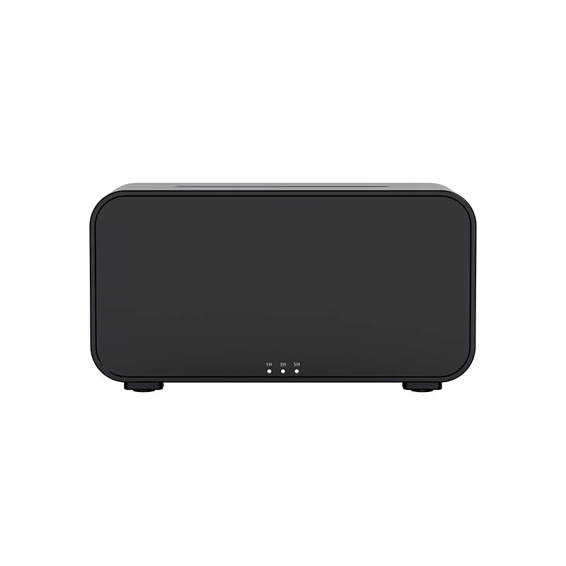 Mini Flame Aroma Diffuser - 7-Color LED Humidifier with Essential Oil Aromatherapy & Timer for Home, Bedroom, Office