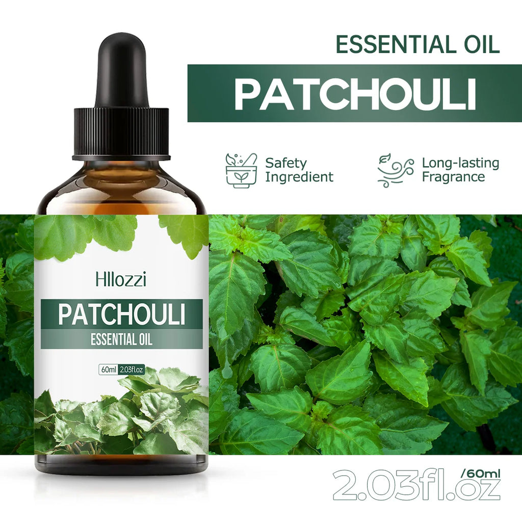 Pure Patchouli Essential Oil – Aromatherapy Diffuser & DIY Fragrance