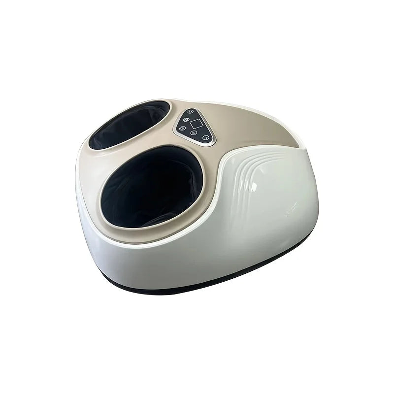 Electric Foot Massager with Heat & Kneading — Fully Automatic Foot Therapy Machine for Home & Gift
