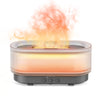 Sejoy 300ml Flame Aroma Diffuser – USB Cool Mist Essential Oil Humidifier with Colorful Night Light & Auto-Off Timer