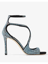 Women's Summer High Heel Open-Toe Sandals – Thin Heels Party Dance Shoes, EU 34–48 (8cm+ Heel)