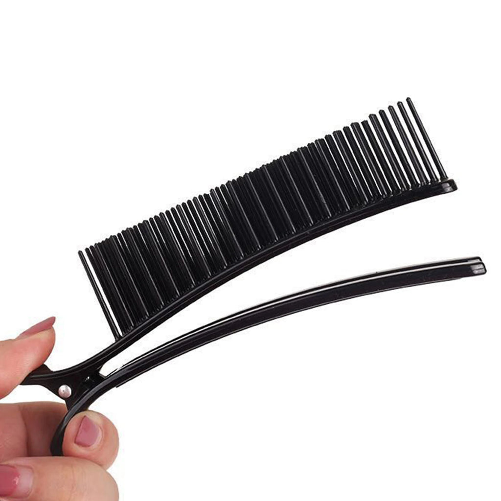 Non-Slip Wide-Tooth Hair Sectioning Clips – Salon & Home Styling Hairdressing Clips