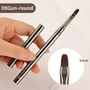 Professional Nail Art Liner Brush Set — Striping & Detailing Pens, 6–25 mm (0.24–0.98 in) Tips