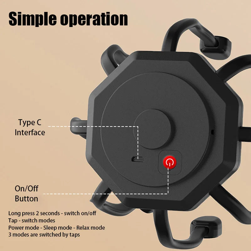 Cordless Electric Scalp Massager – Portable Head Massager Claw for Headache Relief, Deep Relaxation & Meridian Massage