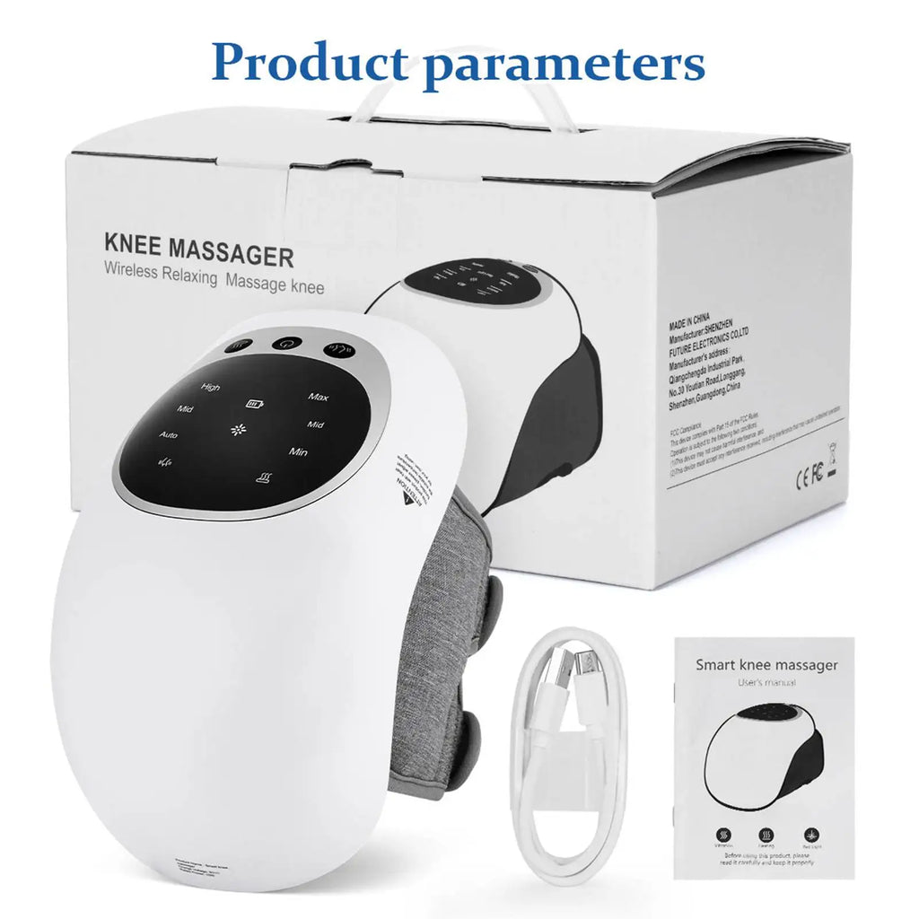 Cordless Electric Head Massager – Handheld Scalp & Hair Scratcher, Portable White