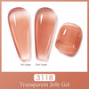 Red Semi-Permanent UV Gel Nail Polish 15ml (0.5 fl oz) Top & Base Hybrid