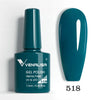 Hema-Free TPO-Free Gel Nail Polish 7.5ml, Glitter Jelly & Nude Shades, Soak-Off UV/LED Full Coverage French