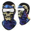 Skull Balaclava Face Mask - Windproof Breathable Neck Warmer for Cycling, Skiing & Motorcycling (Unisex)