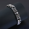Viking Rune Wolf Celtic Knot Stainless Steel Bracelet for Men Nordic Link Chain