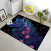 Wolf & Moon Area Rug – Scenic Wolf Moon Pattern Non-Slip Carpet for Living Room & Bedroom, Soft Large Area Rug (23×35–70×102 in | 60×90–180×260 cm)