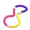 Foldable PVC Weighted Hula Hoop – Removable Spring Fitness Hoop, 3 Sizes S/M/L (1–1.5 kg | 2.2–3.3 lb) Portable Waist Trainer for Home Workout