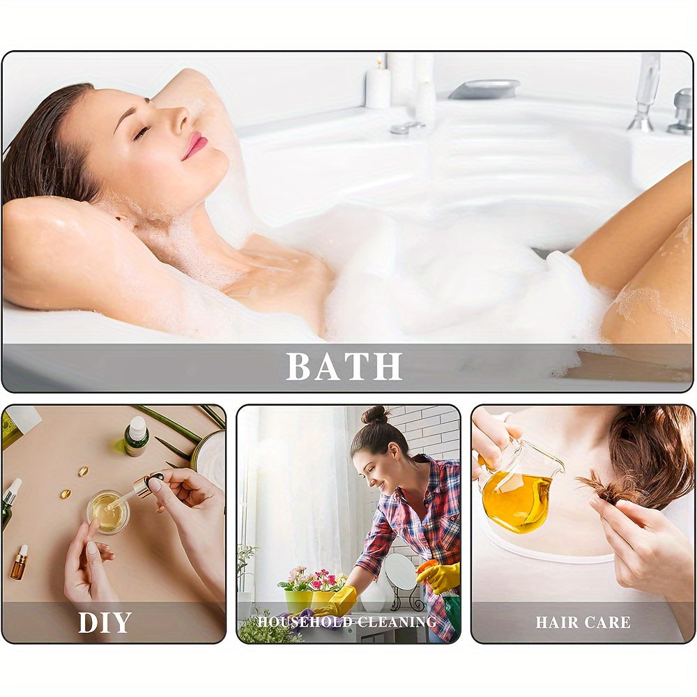 Sandalwood Essential Oil 3.38 oz (100 ml) 100% Pure Hypoallergenic Massage Oil with Eucalyptus & Vitamin C for Skin, Hair & Nails, Diffusers & Relaxation Gift