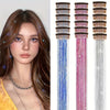 18-Pack 20-Inch Metallic Clip-In Hair Extensions with BB Clips — Heat-Resistant Sparkling Fairy Hair for Women