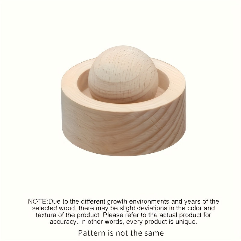 2-Pack Wooden Spherical Essential Oil Diffusers — No-Electric Car & Room Aroma Diffuser for Bedroom Bathroom