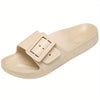 Women's EVA Slip-On Slippers – Comfortable Open-Toe Indoor Slides & Beach Sandals for Pool, Shower, Gym