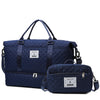Women's Large Quilted Checkered Duffle Bag - Removable Strap, Zipper Closure, Spacious Travel & Gym Weekend Bag