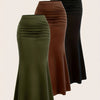 Women's 3-Piece A-Line Skirt Knit Set - Autumn Winter Co-Ord Outfit