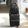 2-Piece Lightweight Travel Bag Set with Telescoping Handle - Large Capacity Luggage & Carry-On for Short Trips