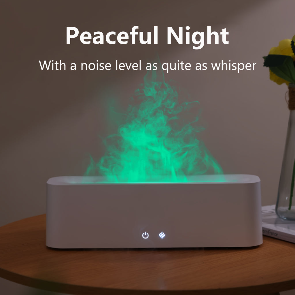 Clocteck 400ml (13.5 fl oz) Aromatherapy Essential Oil Diffuser & Humidifier, Color LED Light, Timer, Auto Shut-Off for Bedroom Office Living Room