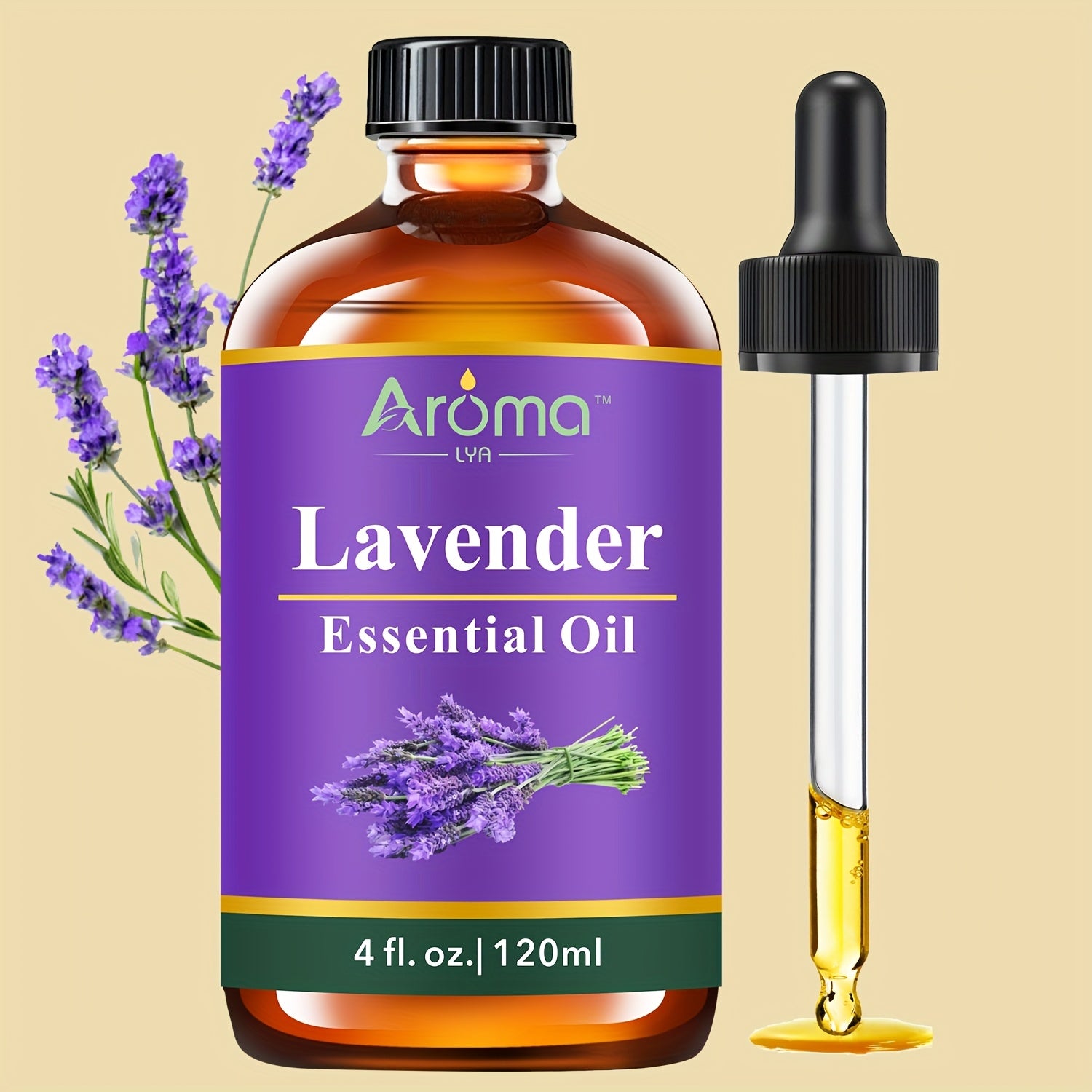 4 fl oz (118 ml) Natural Essential Oil Set – Lavender, Eucalyptus, Frankincense, Lemon, Sweet Orange, Peppermint – Aromatherapy Oils for Diffusers, Candles, Soap Making & Car Freshener
