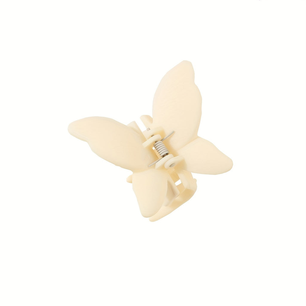 Butterfly Hair Clip Matte Jaw Hair Claw - Strong Hold for Thin to Thick Hair, Women & Girls