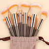 13-Piece Makeup Brush Set - Soft Fluffy Professional Foundation Blush Powder Eyeshadow Kabuki Blending Beauty Tool Gift