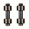 2-Pack Adjustable Dumbbell Set with Quick-Lock Weights 4–8 lbs (1.8–3.6 kg) — Portable Compact Home Gym Dumbbells for Travel & Apartment Workouts