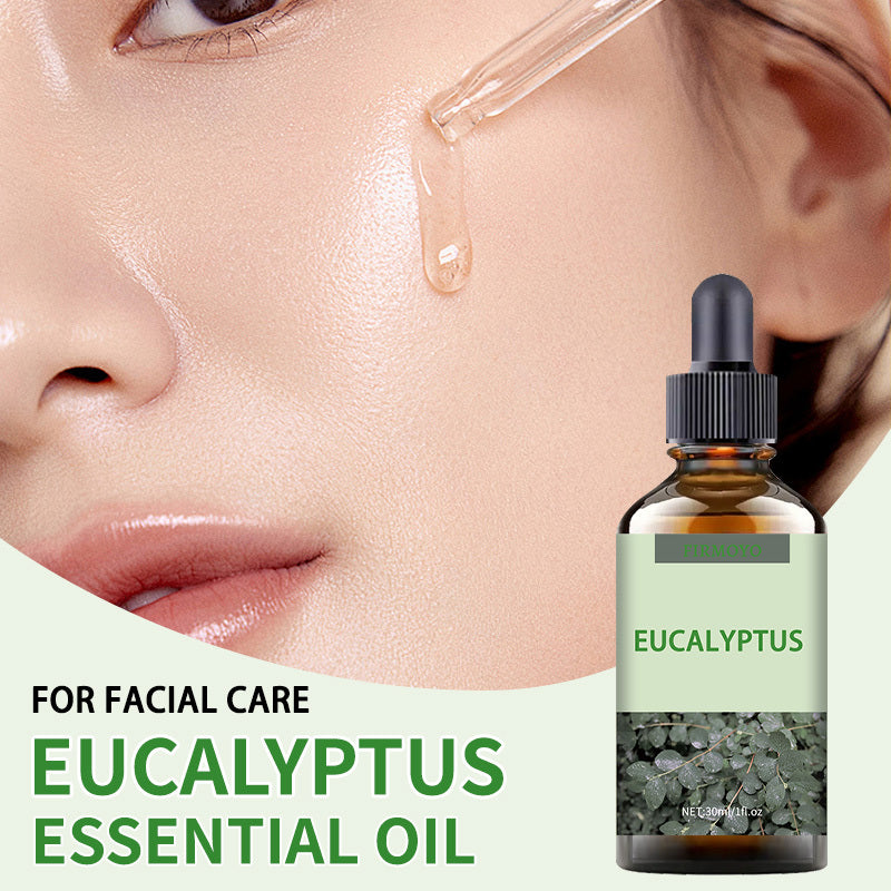 Natural Eucalyptus Essential Oil 1.01 oz (30 ml) – Moisturizing Multi-Purpose Oil for Skin, Hair & Massage