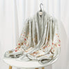 Elegant Landscape Print Scarf Shawl 35.4 in × 70.9 in (90 × 180 cm) Windproof Versatile Wrap for Women Hijab