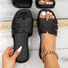 Women's Lightweight EVA Slides — Cushioned Arch Support Slip-On Mules, Flat Sandals for Indoor & Outdoor (Multiple Colors)