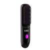Portable Wireless Hair Straightener USB-C Fast Charge, LCD Display, Anti-Scald Thermostat, 2600/3200mAh Battery, Dual Charging Travel Hair Iron