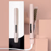 Mini Ceramic Corn Curling Iron 3D Grid Hair Styler with Clip and Comb, 110V US Plug