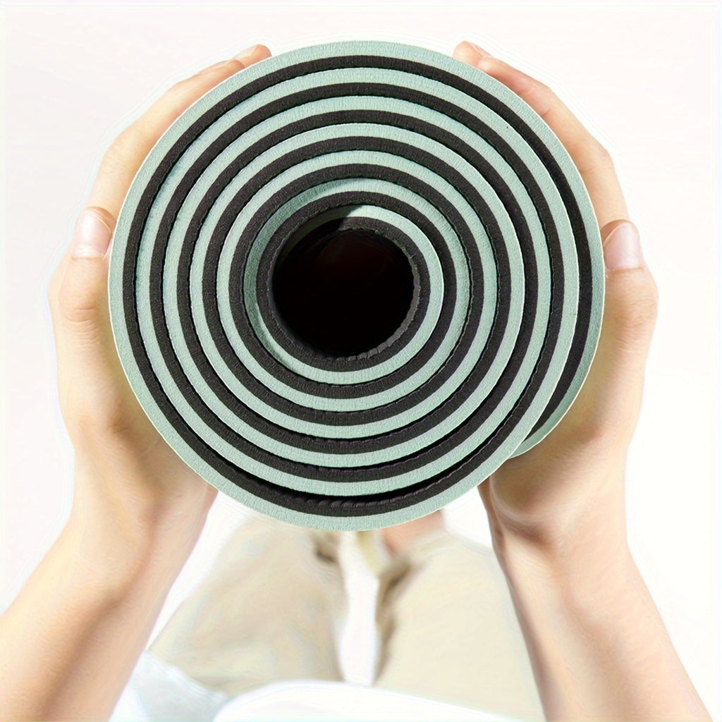 Premium TPE Yoga Mat with Alignment Lines – Non-Slip Durable Fitness Mat for Yoga & Pilates