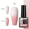 Temperature-Sensitive Color Changing Gel Nail Polish 7ml (0.24 fl oz) Fragrance-Free, Thermochromic Nail Art Manicure