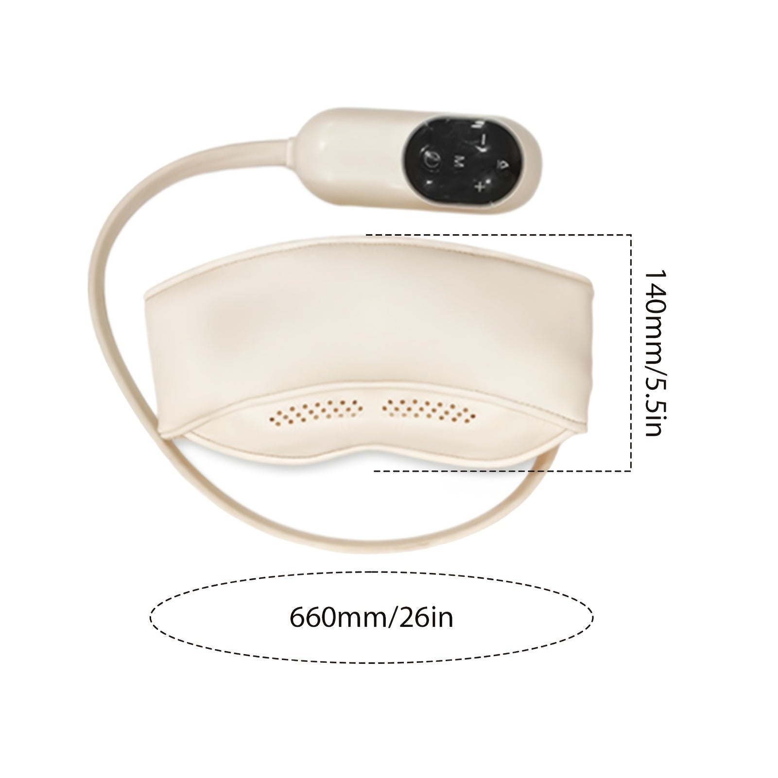 Portable Electric Head & Scalp Massager with 6-Zone Airbag Compression, Heating and Kneading — Rechargeable Head and Eye Massager