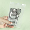 Makeup Brush Set — Soft Fluffy Foundation, Powder, Eyeshadow & Kabuki Brushes with Bag and Sponge for Beginners