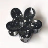 Flower Frosted Candy Hair Claw Clip – Non-Slip Strong Hold Jaw Clip for Women & Girls