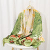 Elegant Landscape Print Scarf Shawl 35.4 in × 70.9 in (90 × 180 cm) Windproof Versatile Wrap for Women Hijab