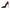 VOABOASY Women's Pointed-Toe Stiletto Heels – Black & Red Glossy Faux Leather Pumps with Comfort PU Insole & Rubber Sole