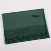 Unisex 100% Cashmere Scarf – Soft Tassel Shawl & Headscarf for Autumn & Winter, Neutral Solid Wrap