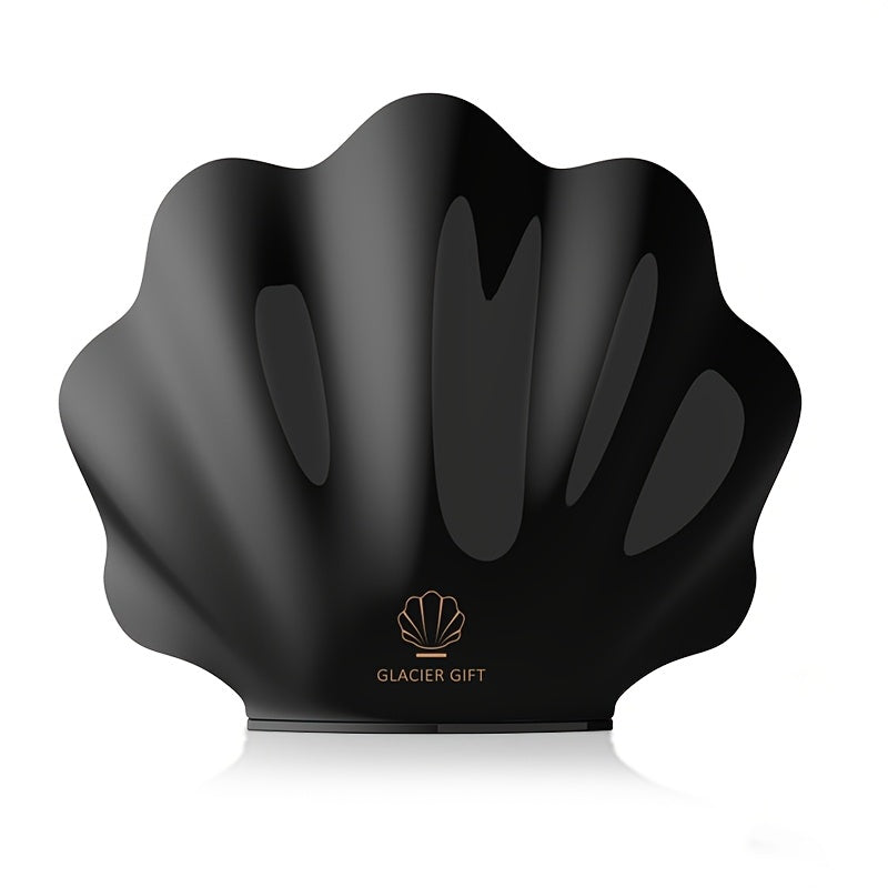 Shell-Shaped Aromatherapy Diffuser & Cool Mist Humidifier with 7-Color LED, USB-Powered Essential Oil Diffuser with Timer & Auto Shut-Off for Home & Spa