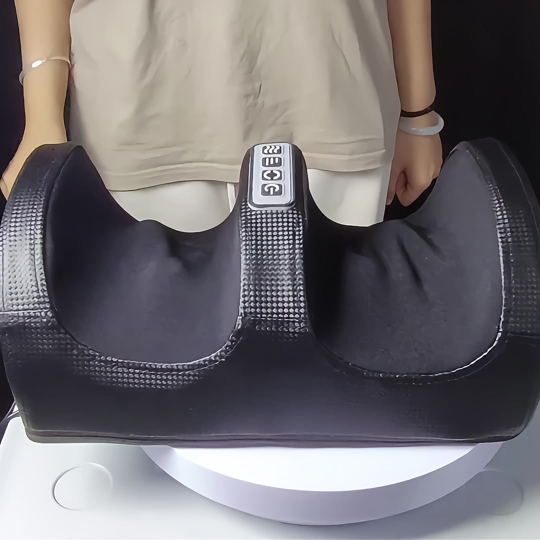 Electric Foot Massager with Compression | Home Spa Foot Therapy — Easy-Clean Stylish Design