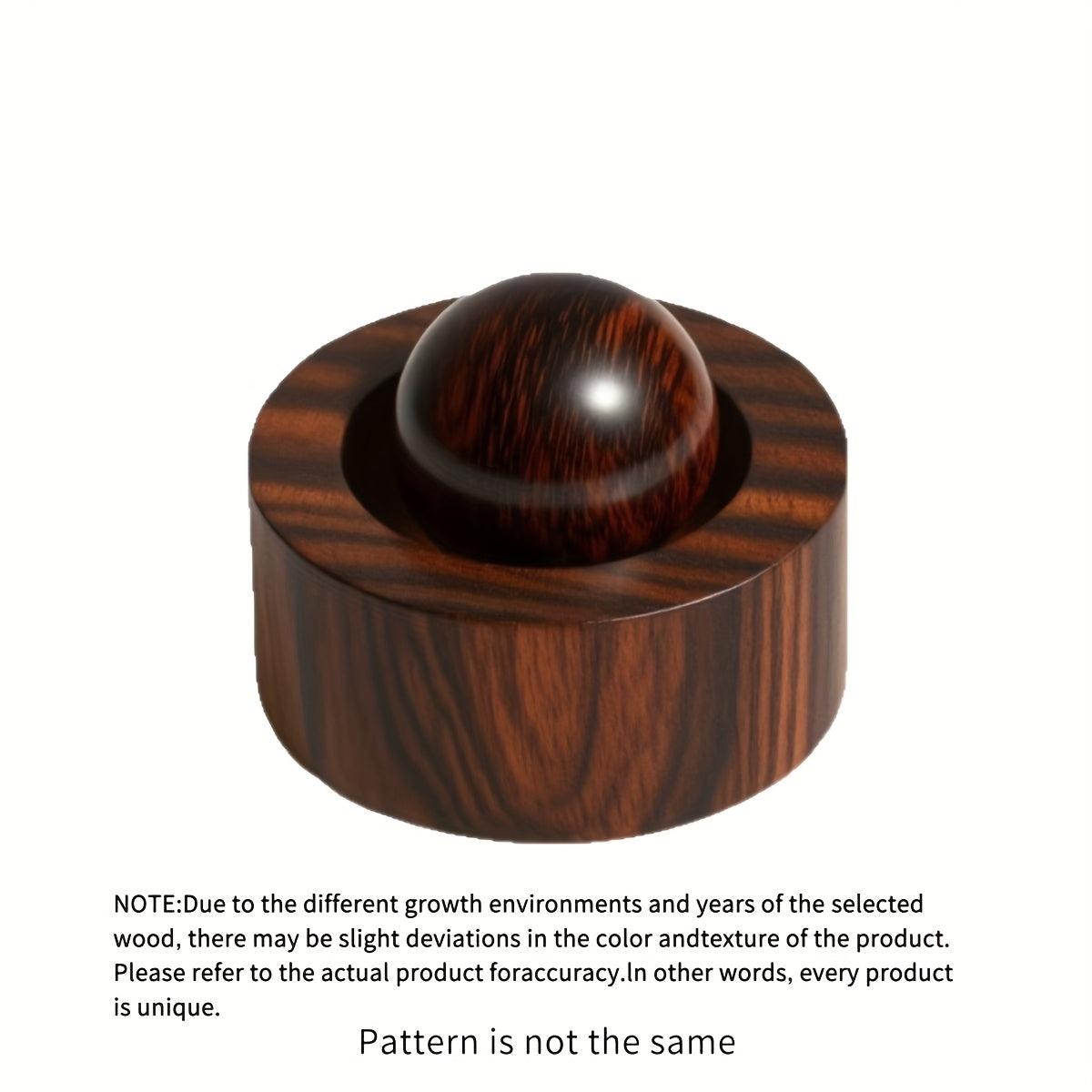 2-Pack Wooden Spherical Essential Oil Diffusers — No-Electric Car & Room Aroma Diffuser for Bedroom Bathroom