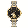 SAILANG Women's Mechanical Automatic Watch – Black Dial with Gold-Tone Hands, Alloy Case & Bracelet, Elegant Everyday & Formal Wristwatch, Gift for Her