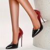 Women's Gradient D'Orsay Stiletto Pumps — Pointed Toe Slip-On Heels for Evening, Party & Formal