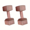 Pair Multi-Color Hexagonal Dumbbells 0.5-4 kg (1.1-8.8 lb) PE - Ergonomic Grip for Home Workout, Yoga & Full-Body Training