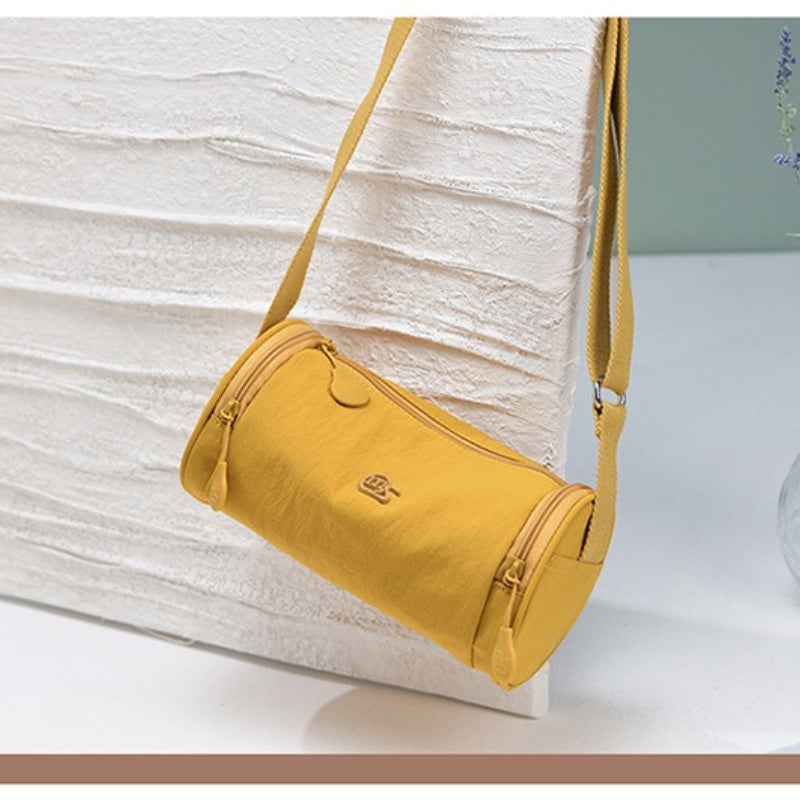 Versatile Women's Bucket Bag – Large Capacity Convertible Crossbody & Shoulder Bag, Lightweight Polyester, 4 Colors