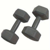 Pair Multi-Color Hexagonal Dumbbells 0.5-4 kg (1.1-8.8 lb) PE - Ergonomic Grip for Home Workout, Yoga & Full-Body Training